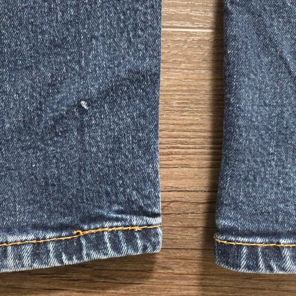 Levi's Men's 505 Regular Fit Jeans Medium Wash Size 34x32 - Picture 11 of 11